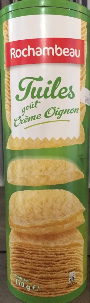 Tuiles goût Crème Oignon