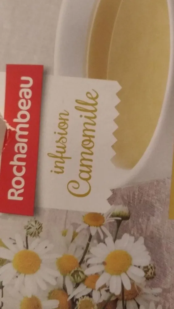 Infusion camomille