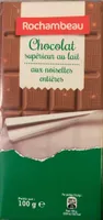 Chocolat aux noisettes entieres
