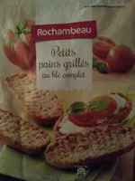 Petits Pains Grillés au Blé Complet