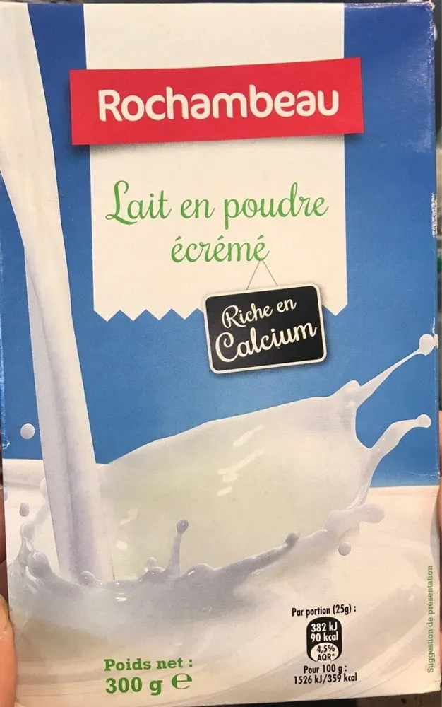 Lait en poudre écrémé