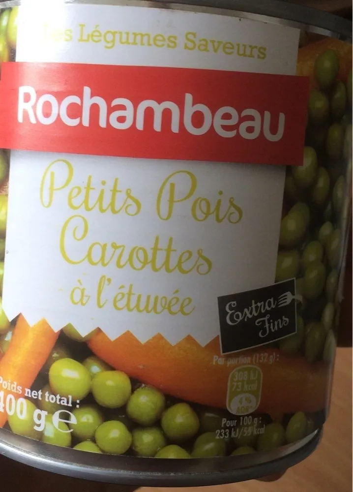 Petits Pois Carottes à l'étuvée