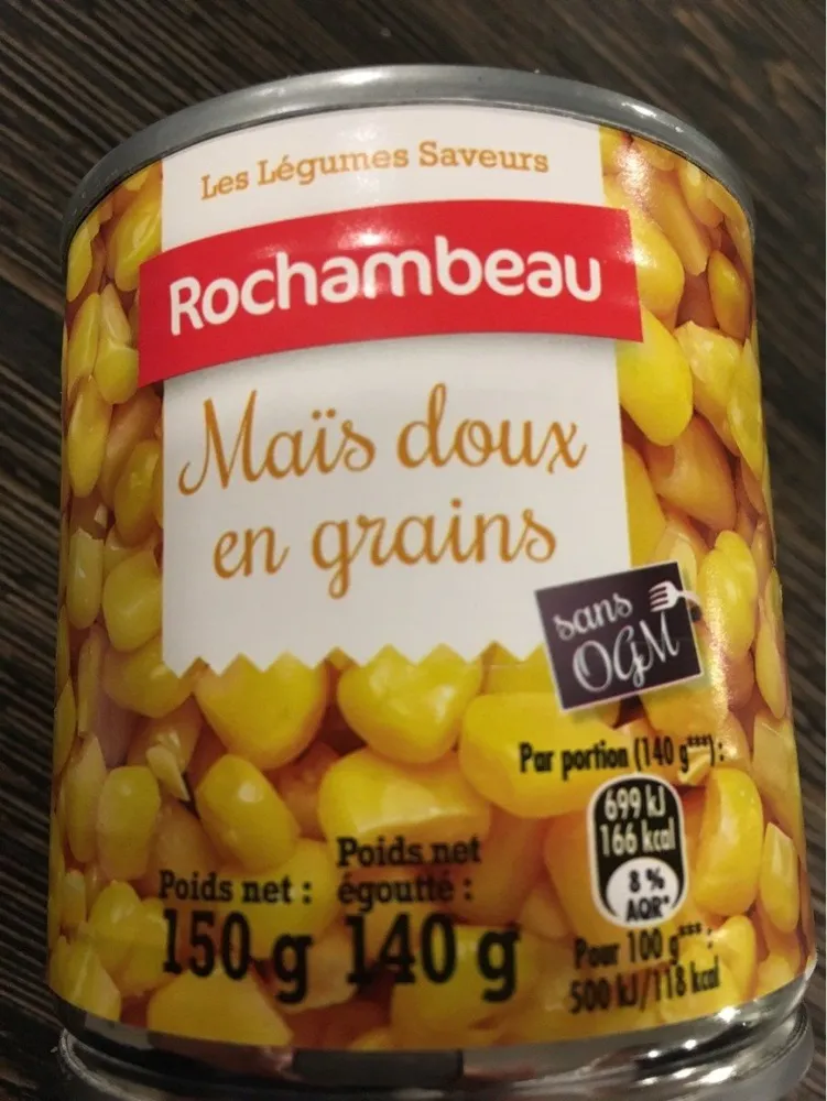 Maïs Doux 3X150G Rochambeau Mini Boites