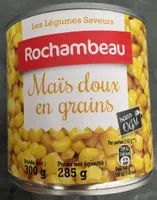 Maïs doux en grains