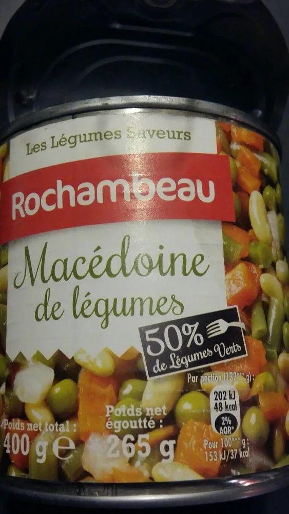 Macédoine de légumes