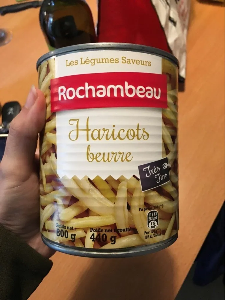Haricots beurre