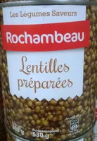 Lentilles préparées