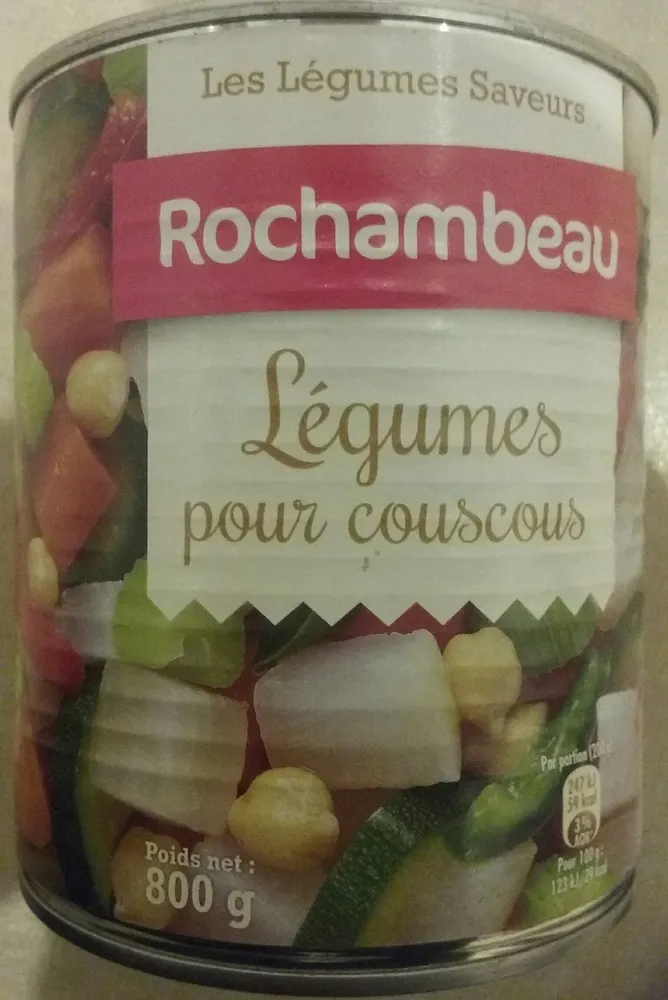 Légumes Pour Couscous Rochambeau