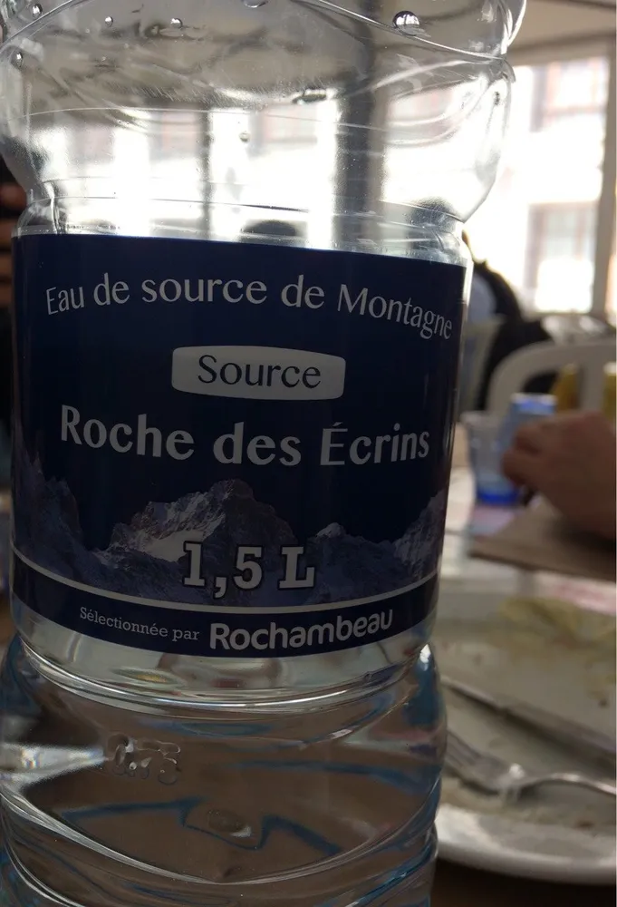 Eau de source