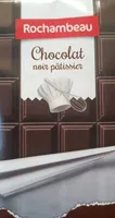 Chocolat noir pâtissier
