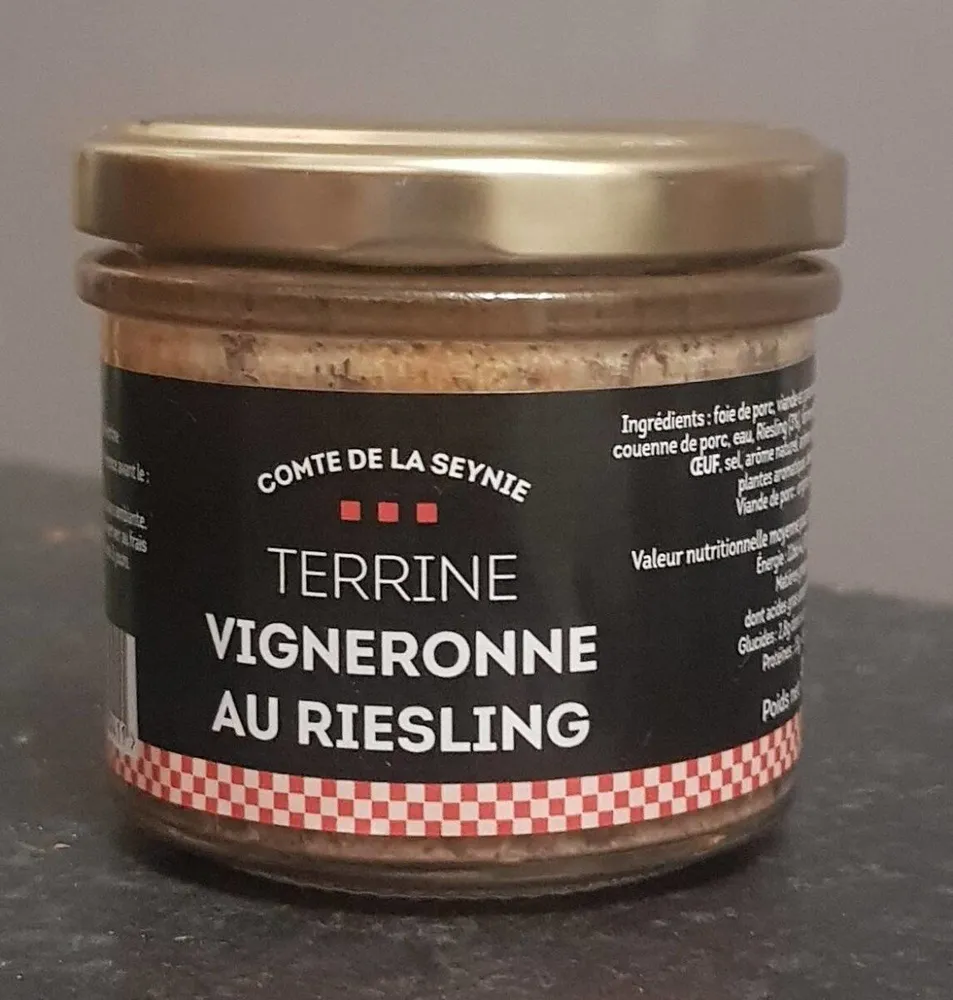 Terrine vigneronne au riesling