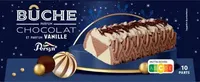 Bûche chocolat vanille 10 parts