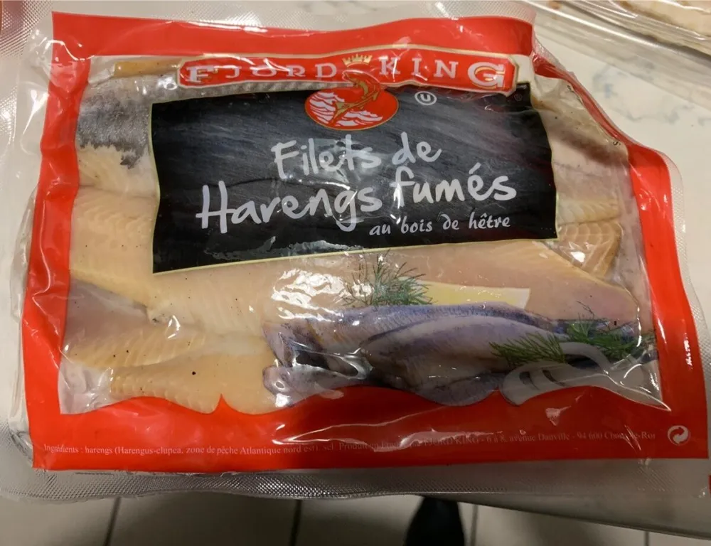 Filets de harengs fumes