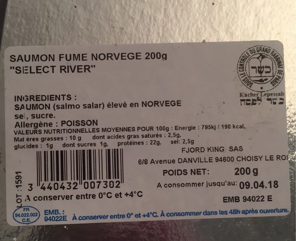 Saumon Fjord King