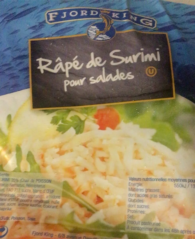 Râpé de surimi