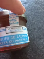 Oeufs de saumon rose du Pacifique
