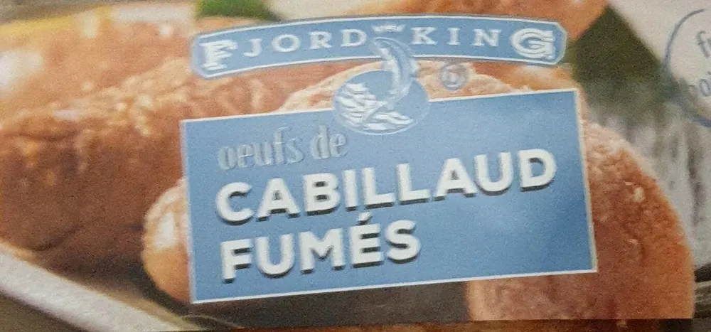 œufs de cabillaud fumés