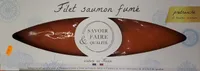Filet de saumon fumé de l'Atlantique