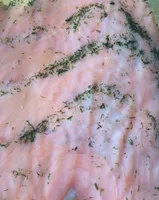 Saumon mariné à l'aneth Gravlax