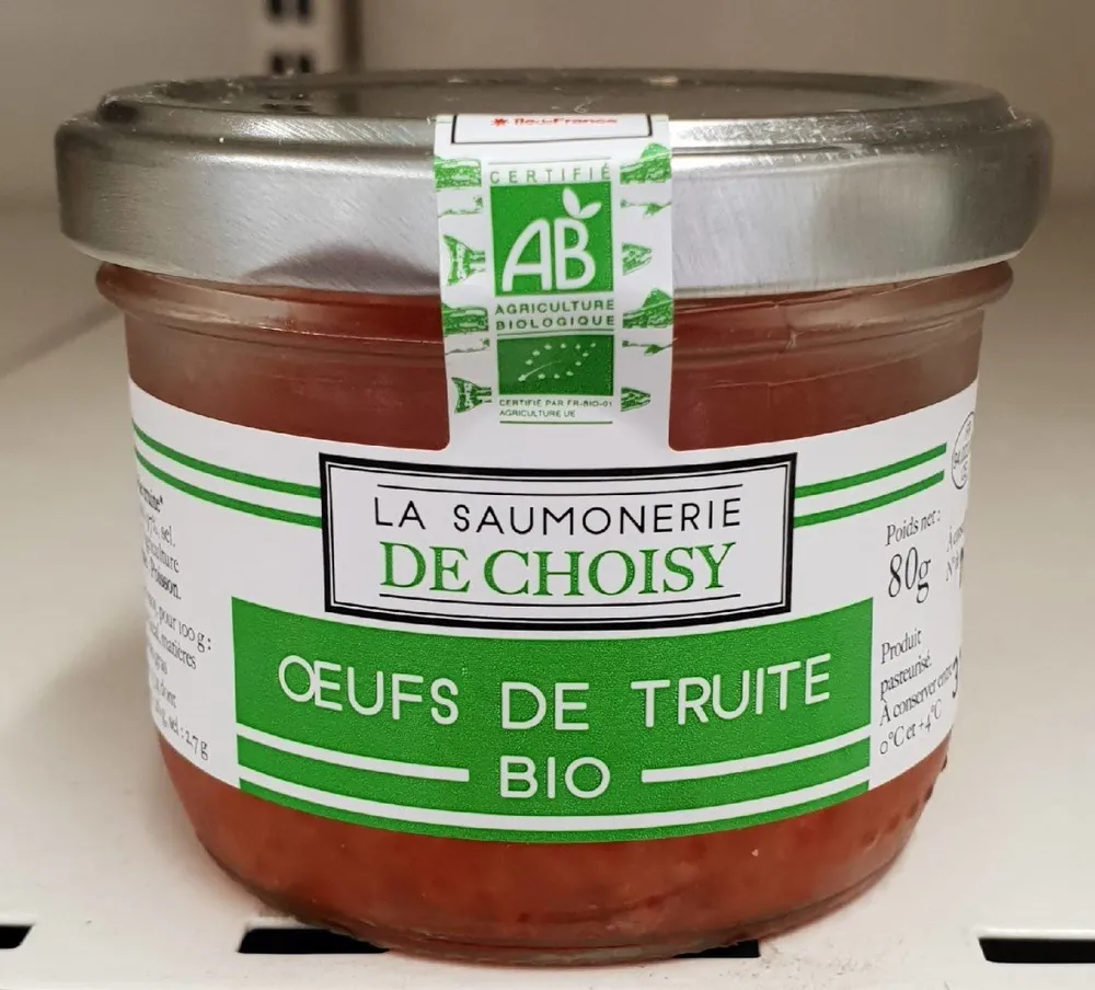 Oeufs de truite