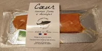 Cœur de saumon fumé de l'Atlantique