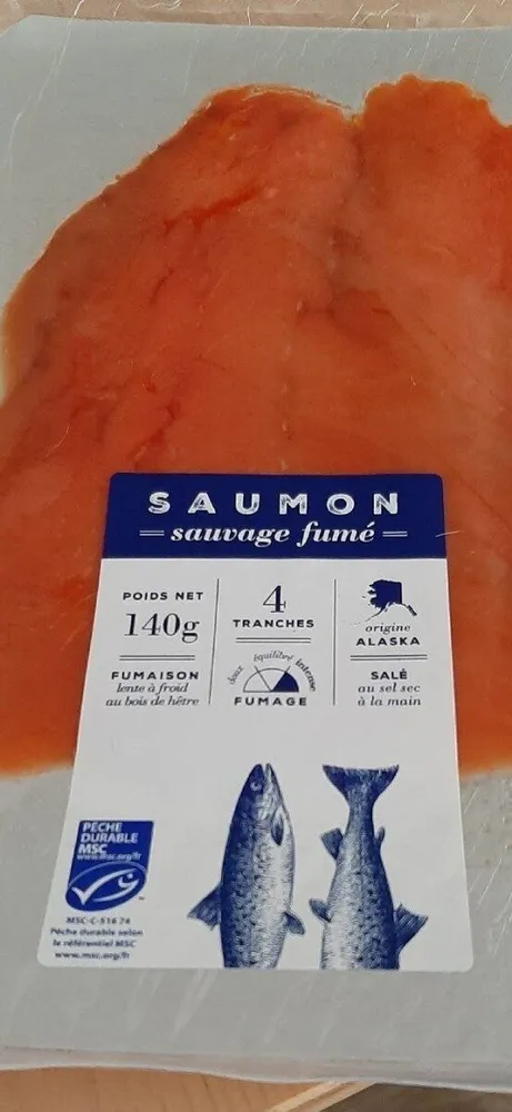 Saumon rouge du pacifique