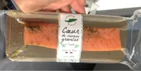 Cœur de saumon gravelax