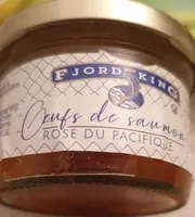 Oeuf de saumon rose du pacifique
