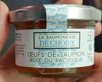 Oeufs de saumon rose du pacifique