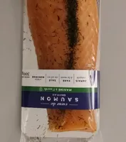 Cœur de saumon mariné à l'aneth