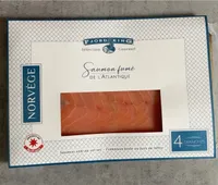 Saumon fumé de l'atlantique