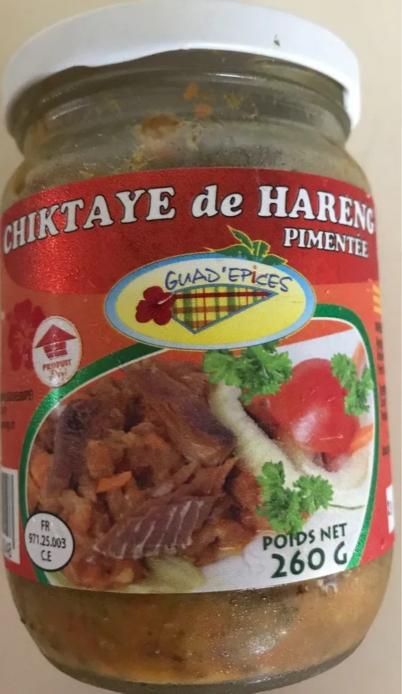 Chiktaye de hareng pimentée