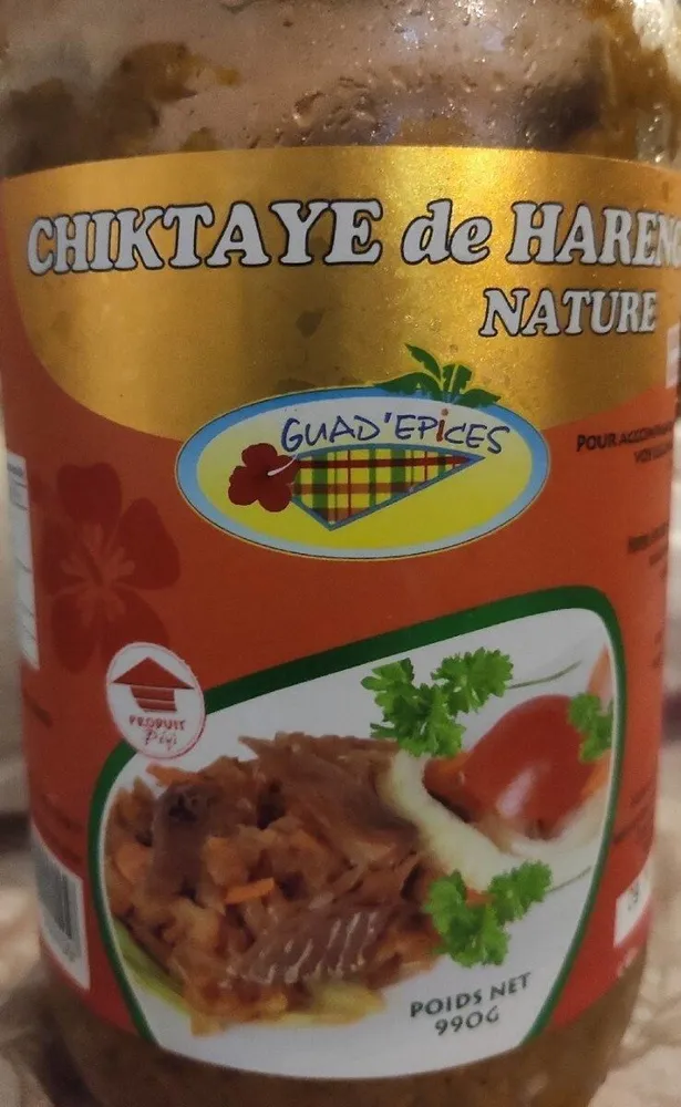 Chiktaye de hareng nature