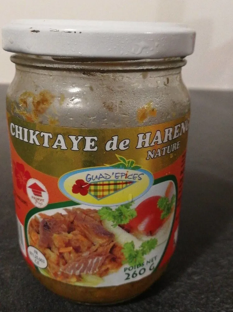 Chiktaye de hareng Nature