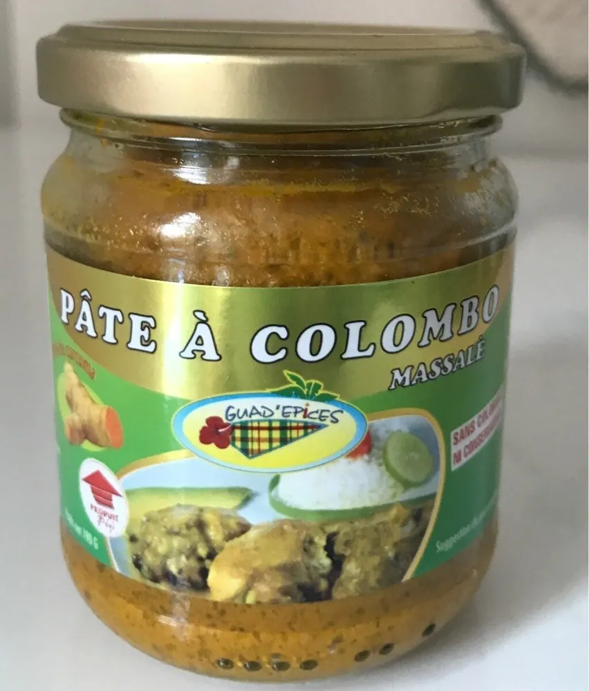 Pate à colombo massalé