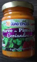 Purée de piment coriandre