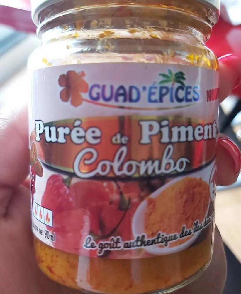 Purée de piment colombo