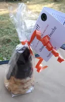 Gâteau cuit à la broche nappé chocolat