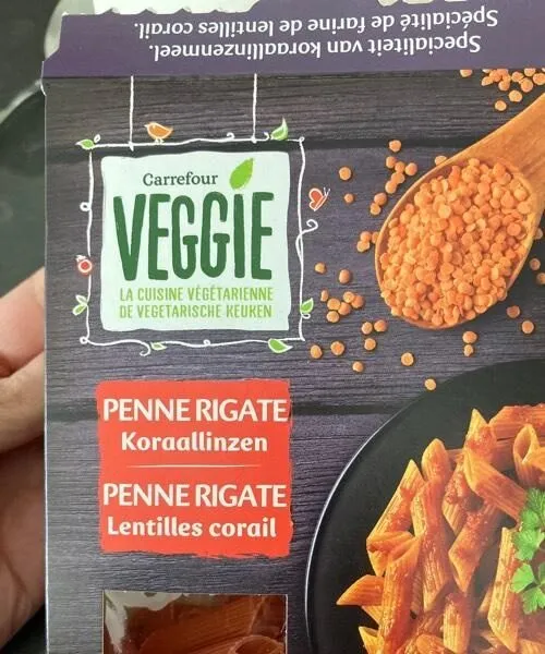 Penne rigate koraallinzen