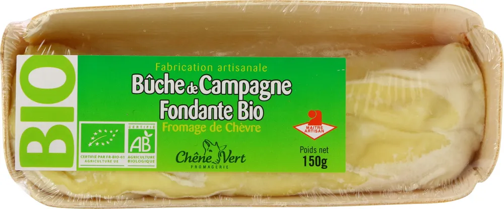 Bûche de Campagne fondante bio