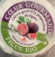 Cœur gourmand chèvre garni figues