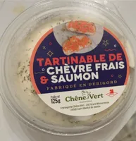 Tartinable chevre frais & saumon