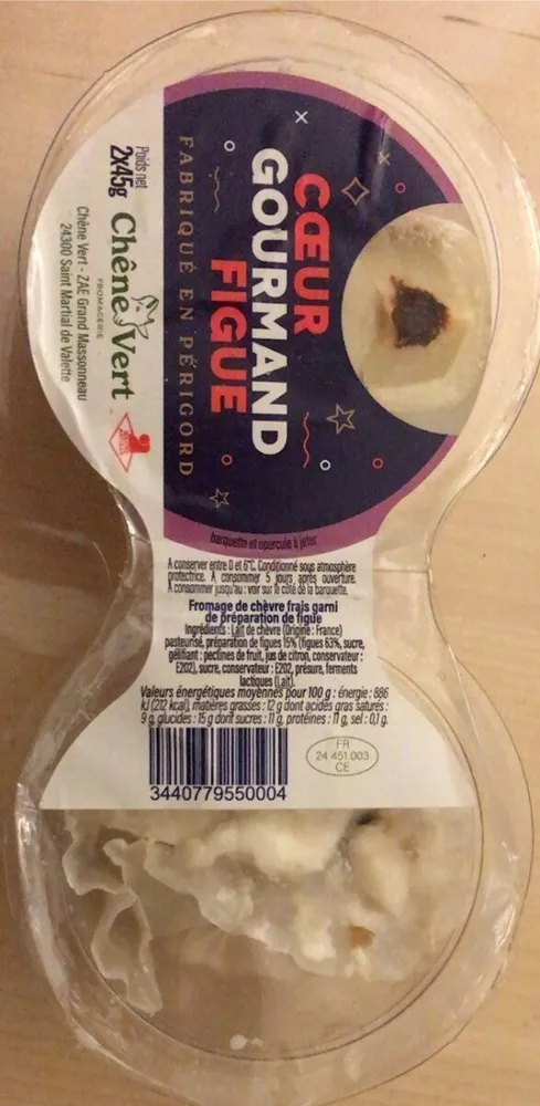 Coeur gourmand figue