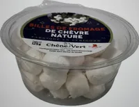 Billes de fromage de chèvre nature