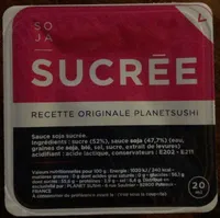 Sauce soja sucrée