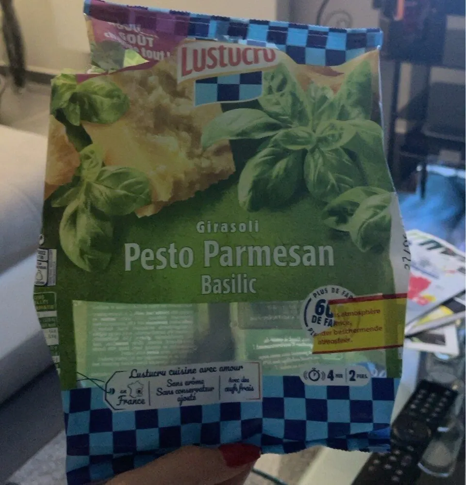 Girasoli pesto parmesan basilic