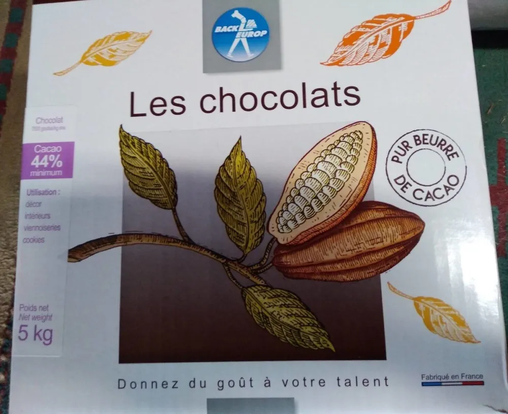 Gouttes de chocolat