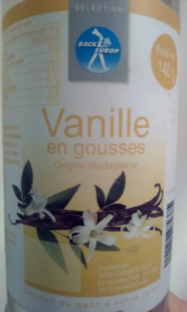 Vanille en gousses