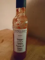 Vinaigre à la pulpe de tomate poivron et piment d'espelette