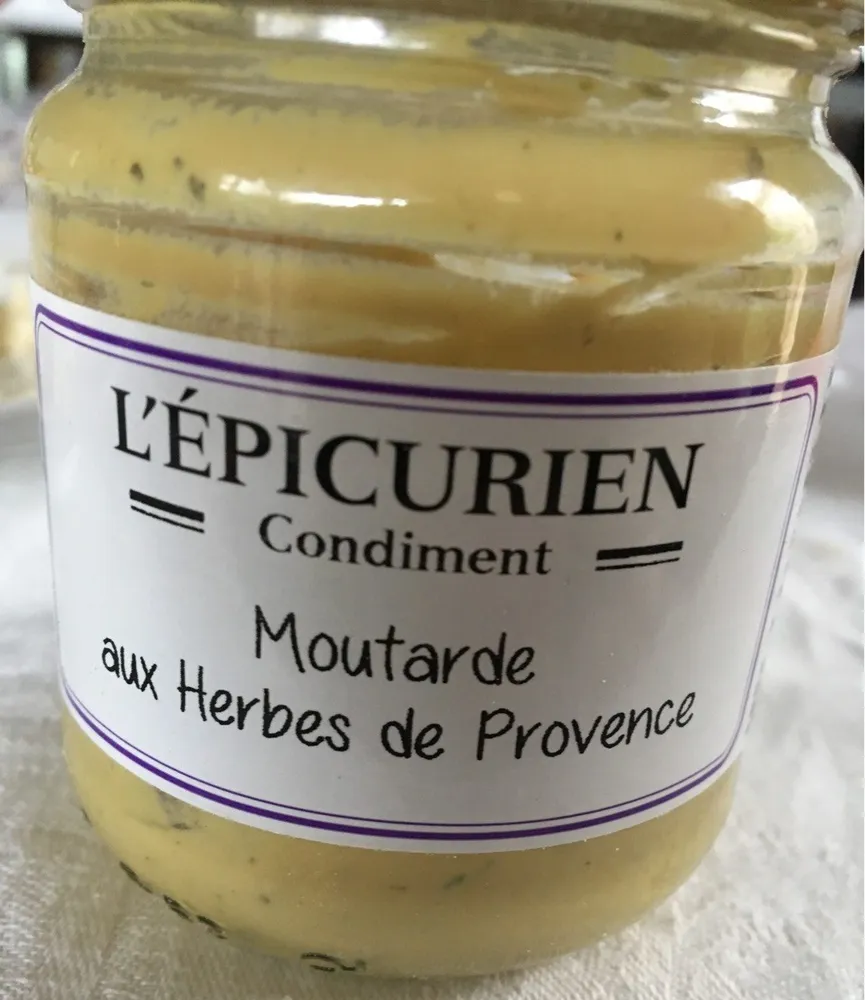 Moutarde aux herbes de provence